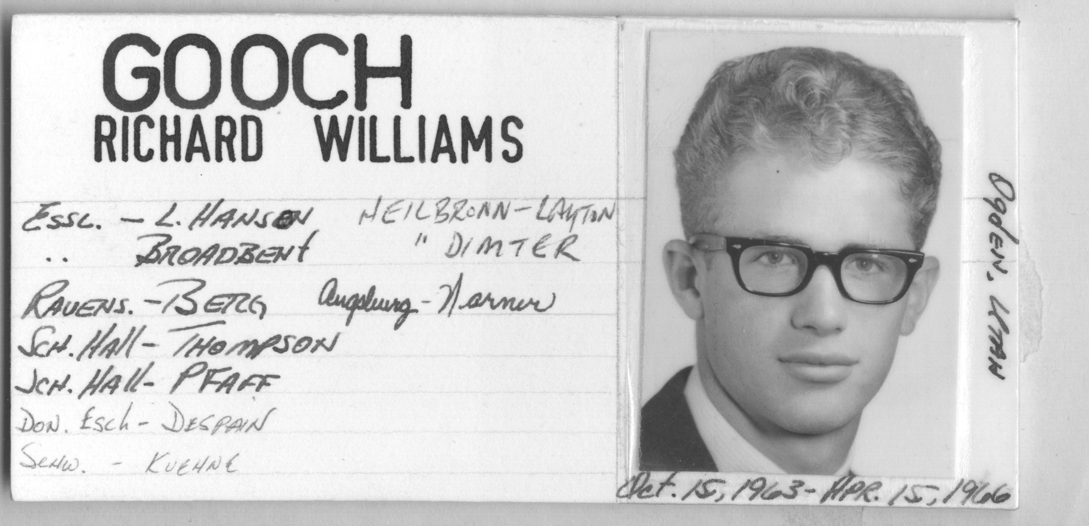 Gooch, Richard Williams